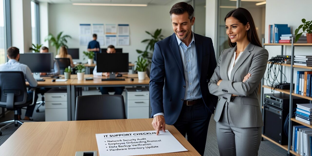 IT Support Checklist for Growing Businesses Featured Image Use this IT support checklist to audit response times, backups, security basics, and documentation gaps before they become real business problems.