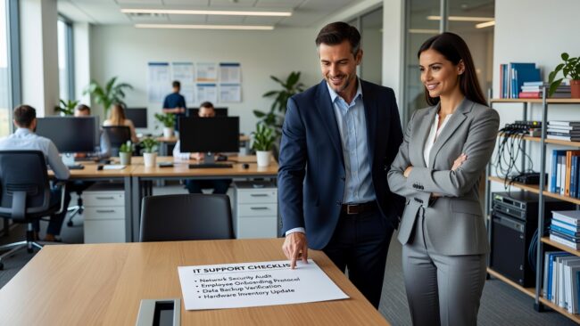 IT Support Checklist for Growing Businesses Featured Image Use this IT support checklist to audit response times, backups, security basics, and documentation gaps before they become real business problems.