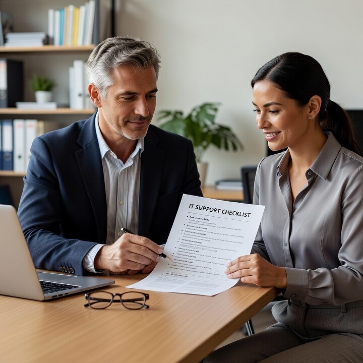 A practical IT support checklist for growing businesses covering backups, security, vendor gaps, and planning—written for non-technical decision-makers.