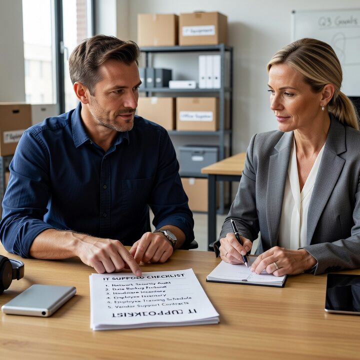 IT Support Checklist for Growing Businesses Featured Image Use this IT support checklist to find gaps in your systems, backups, security, and vendor coverage before they become costly problems.