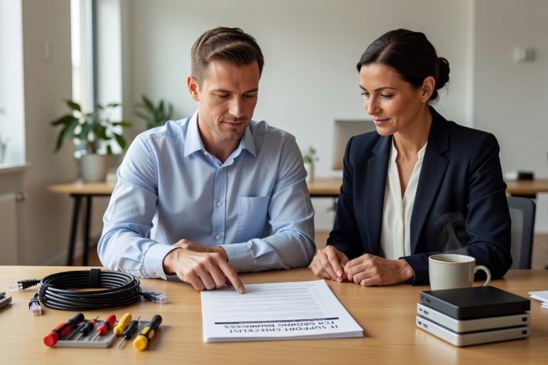 IT Support Checklist for Growing Businesses Featured Image Use this practical IT support checklist to find gaps in help desk, security, backups, and vendor management before they become costly problems.