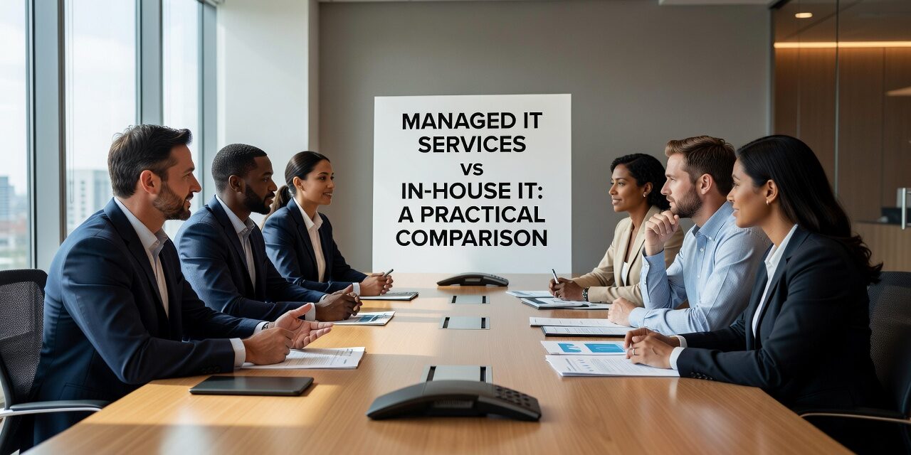 Comparing managed IT services vs in-house IT? See the real cost, coverage, and risk differences before making your decision.