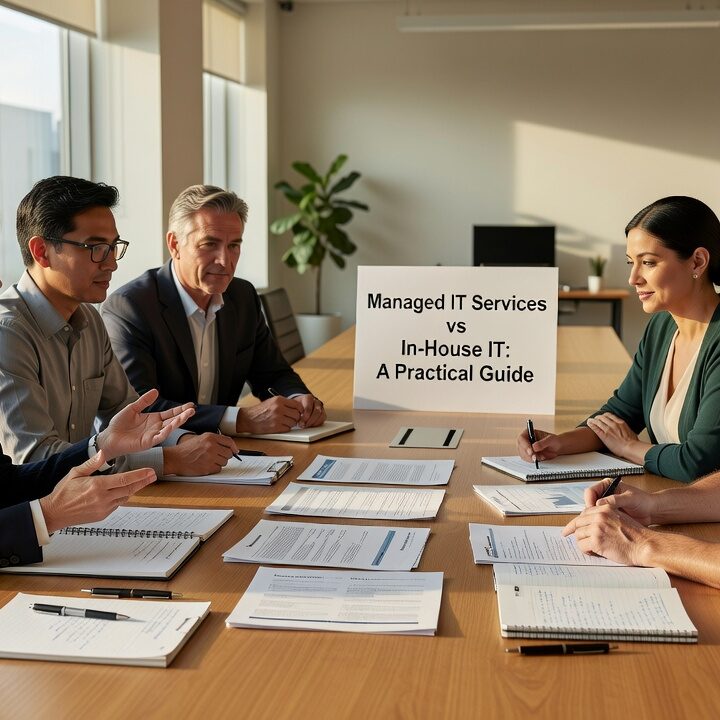 Managed IT Services vs In-House IT: A Practical Guide Featured Image Comparing managed IT services vs in-house IT? This plain-language guide covers real costs, coverage gaps, and how to decide what's right for your business.