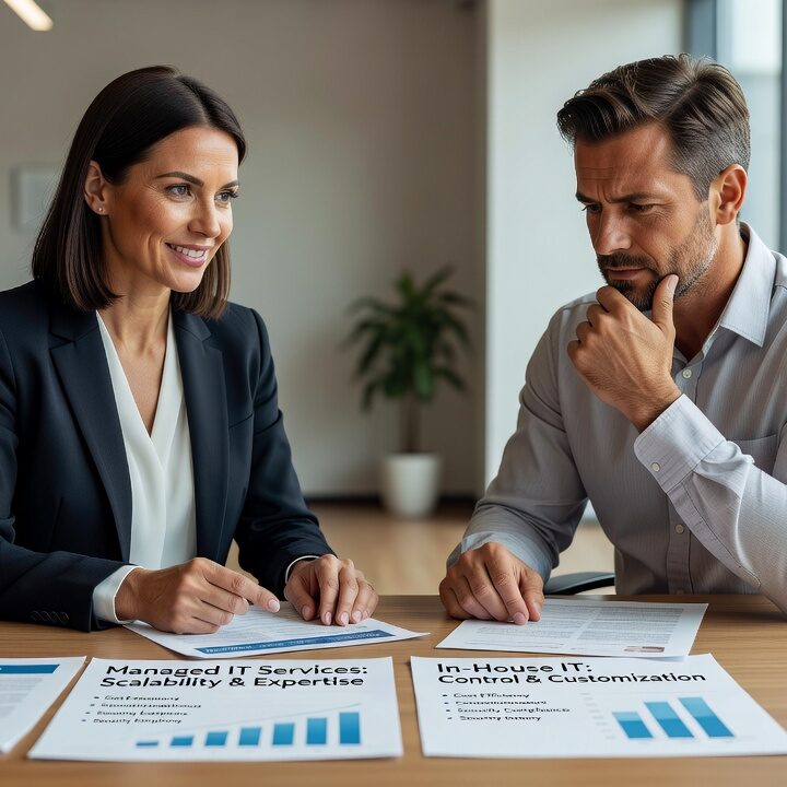 Managed IT Services vs In-House IT: How to Choose Featured Image Comparing managed IT services vs in-house IT? This practical guide covers real costs, coverage gaps, and how to decide what fits your business.