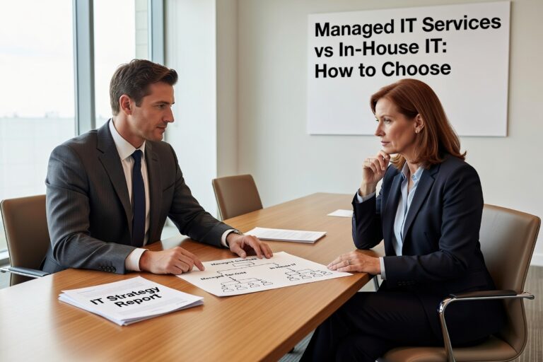 Comparing managed IT services vs in-house IT? This guide helps business owners weigh real costs, coverage gaps, and risks before deciding.
