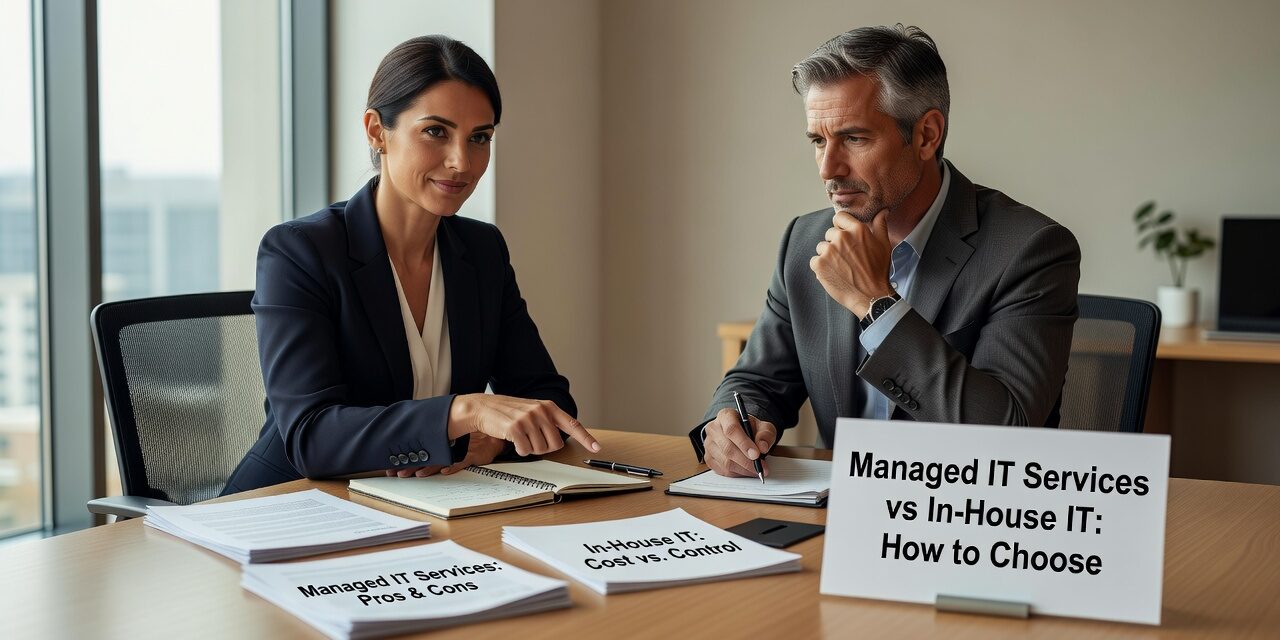 Comparing managed IT services vs in-house IT? Learn the real cost differences, coverage gaps, and how to decide what fits your business.
