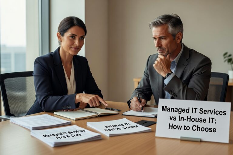 Comparing managed IT services vs in-house IT? Learn the real cost differences, coverage gaps, and how to decide what fits your business.