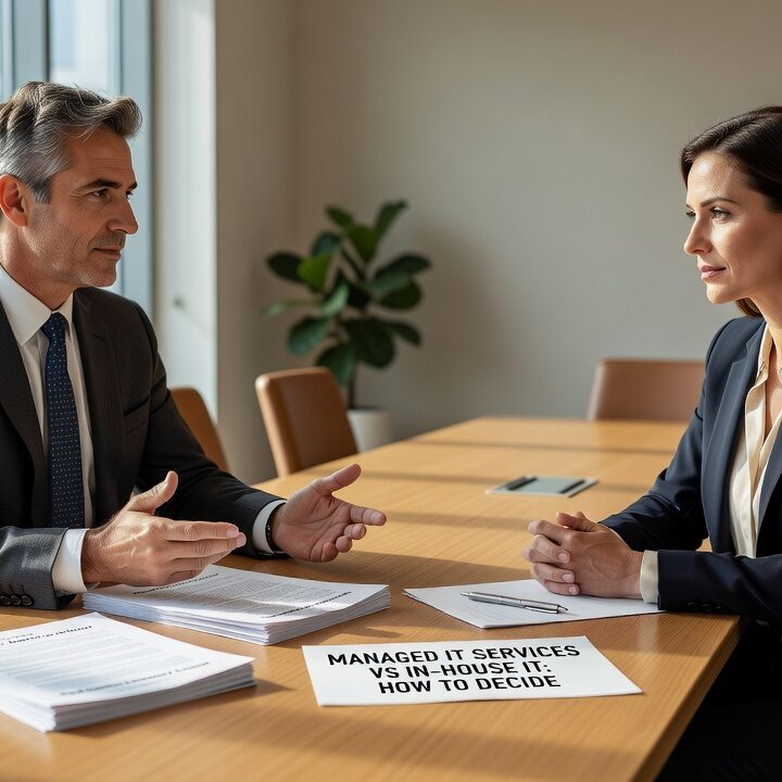 Comparing managed IT services vs in-house IT? This guide helps business leaders weigh coverage, cost, and risk to make the right call for their team.