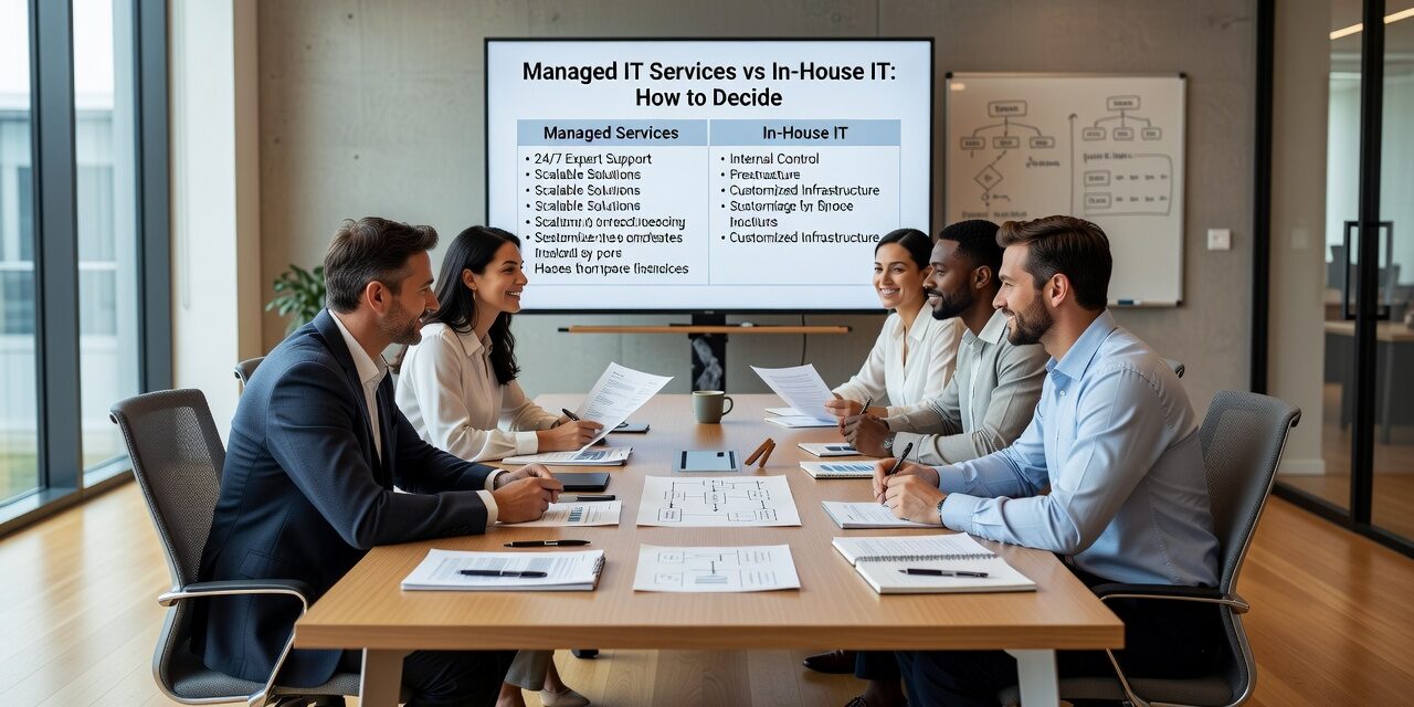 Managed IT services vs in-house IT: a practical guide to help business owners and managers choose the right support model for their size and needs.
