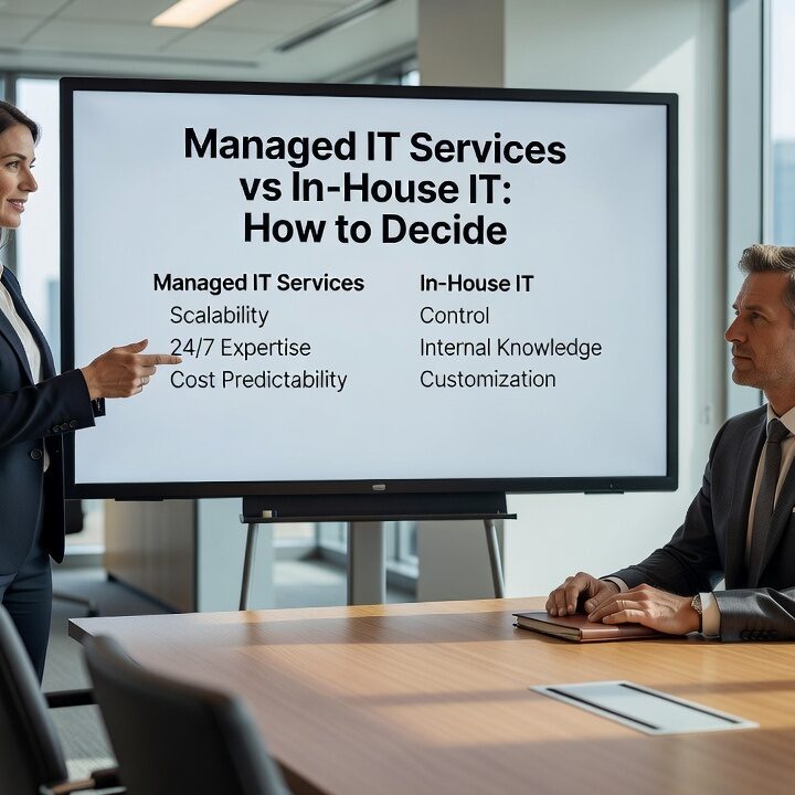 Weighing managed IT services vs in-house IT? This practical guide breaks down costs, coverage gaps, and how to decide what fits your business.