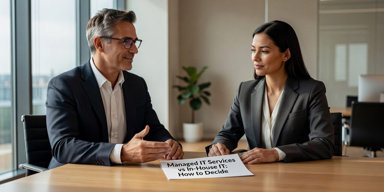 Comparing managed IT services vs in-house IT? This guide breaks down real tradeoffs, common blind spots, and how to decide what fits your business.