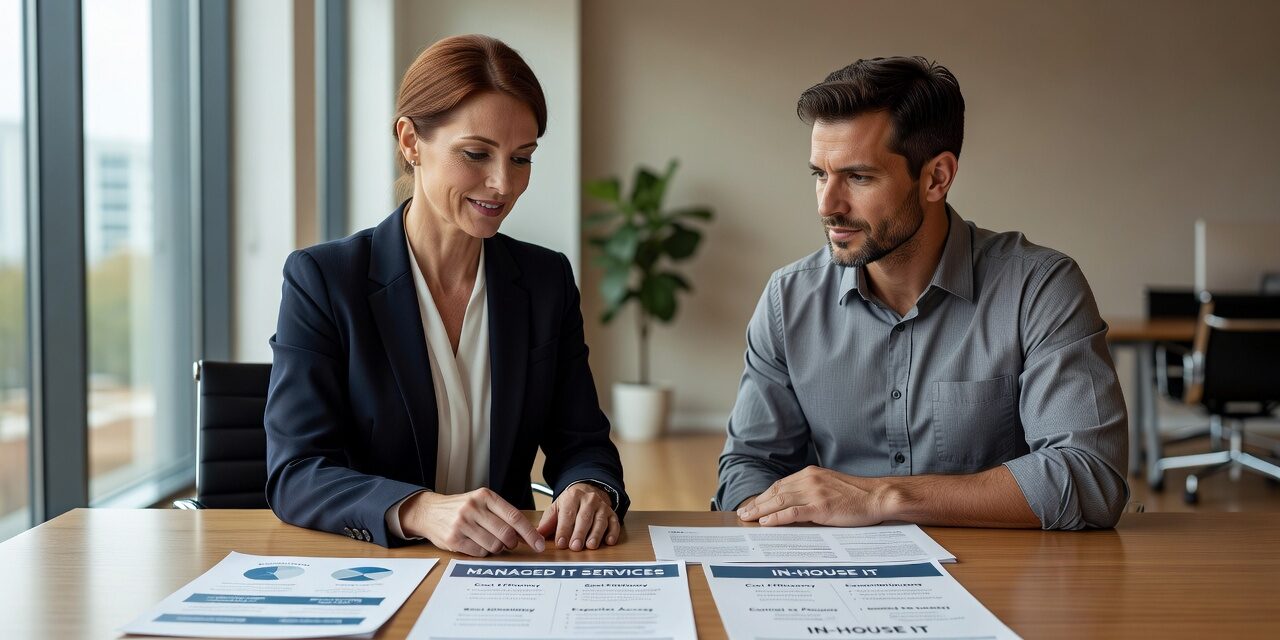 Managed IT Services vs In-House IT: How to Decide Featured Image Comparing managed IT services vs in-house IT? This guide breaks down the real operational differences to help you make a practical, informed decision.