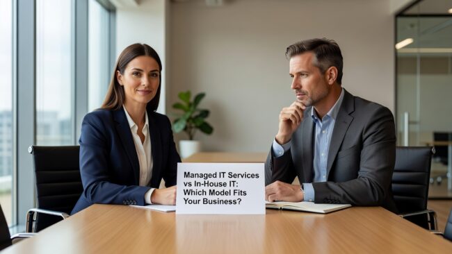Deciding between managed IT services vs in-house IT? Compare both models on cost, coverage, and risk to find the right fit for your growing business.