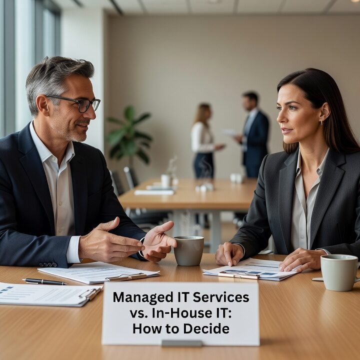 Weighing managed IT services vs. in-house IT? Compare coverage, cost, downtime risk, and scalability to make a confident decision for your business.