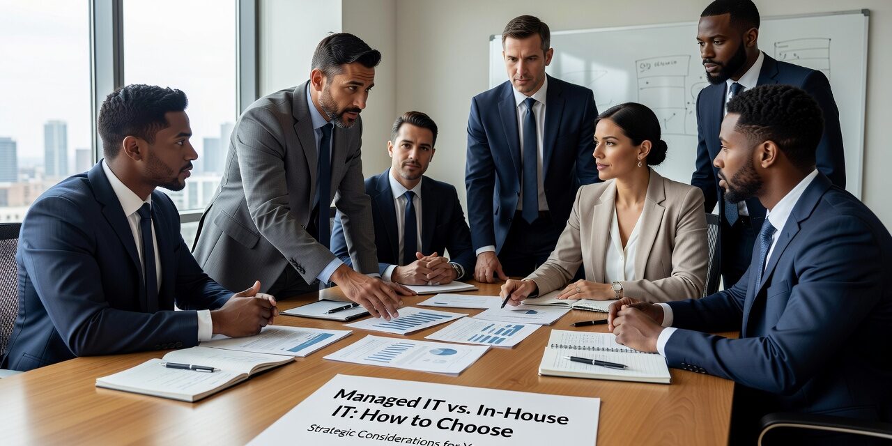 Managed IT vs. In-House IT: How to Choose Featured Image Comparing managed IT services vs. in-house IT? Here's a practical guide to help business owners and operations teams make the right call for their company.
