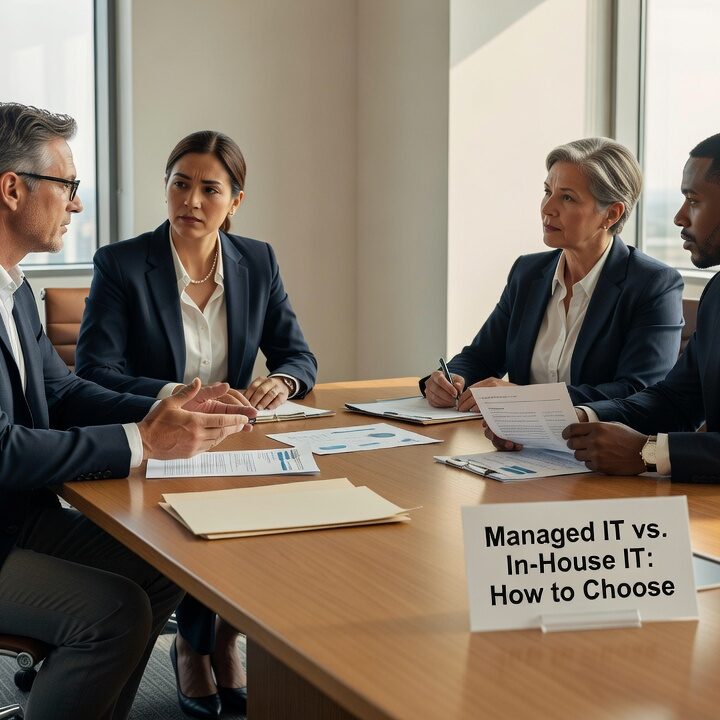 Weighing managed IT services vs. in-house IT? This guide helps growing businesses choose the right support model based on size, cost, and operational needs.