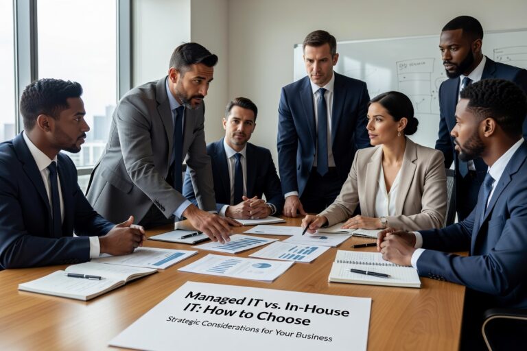 Managed IT vs. In-House IT: How to Choose Featured Image Comparing managed IT services vs. in-house IT? Here's a practical guide to help business owners and operations teams make the right call for their company.