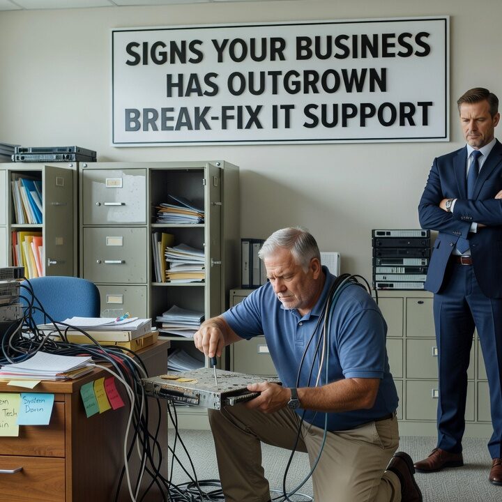 Still using break-fix IT support? Learn the warning signs that your business has outgrown it and what a better support model looks like.