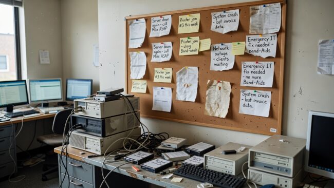 Signs Your Business Has Outgrown Break-Fix IT Support Featured Image Learn the key signs your business has outgrown break-fix IT support and what the real cost of staying with it too long looks like.