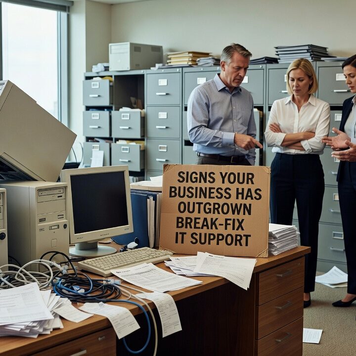 Signs Your Business Has Outgrown Break-Fix IT Support Featured Image Still using break-fix IT support? Learn the warning signs that your business has grown past what reactive IT can handle—and what to do about it.