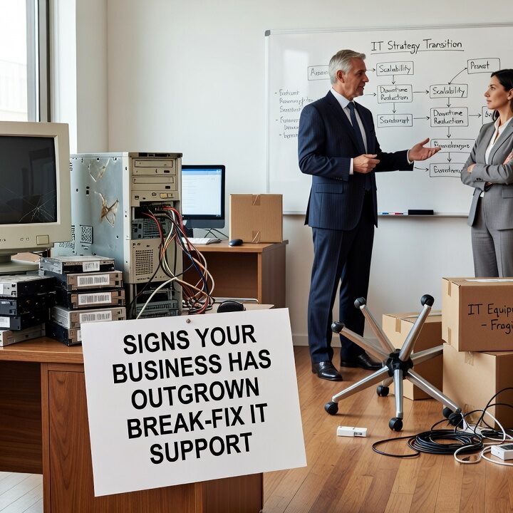 Recurring IT issues, unpredictable bills, and slow support are signs your business has outgrown break-fix IT. Here's how to know it's time to switch.