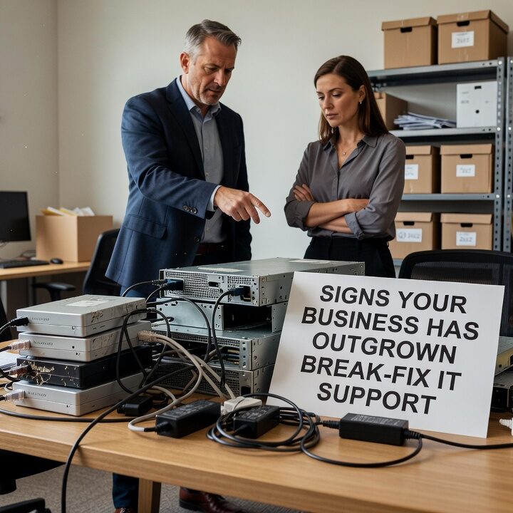 Recurring IT issues, slow response times, unclear accountability—learn the key signs your business has outgrown break-fix IT support.