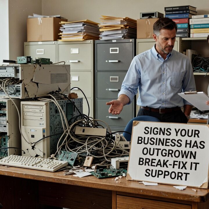 Signs Your Business Has Outgrown Break-Fix IT Support Featured Image Relying on break-fix IT support? Learn the key signs your business has outgrown it and what a better support model looks like.