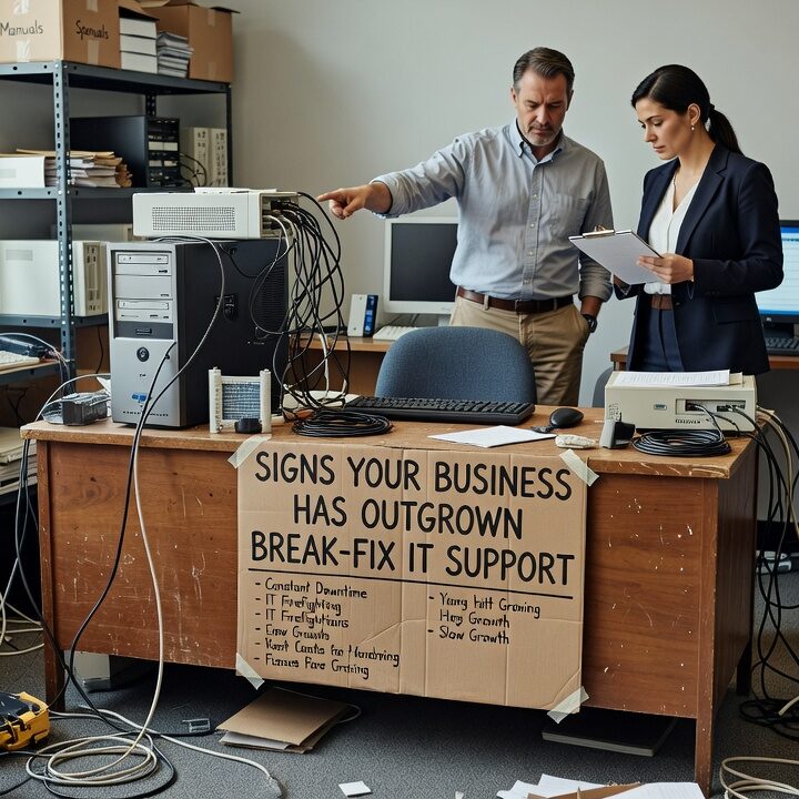 Signs Your Business Has Outgrown Break-Fix IT Support Featured Image Learn the key signs your business has outgrown break-fix IT support and what a proactive approach actually covers for growing teams.