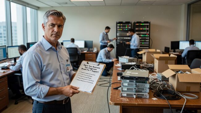 Recurring IT problems, staff workarounds, and zero monitoring are clear signs your business has outgrown break-fix IT support. Here's what to look for.