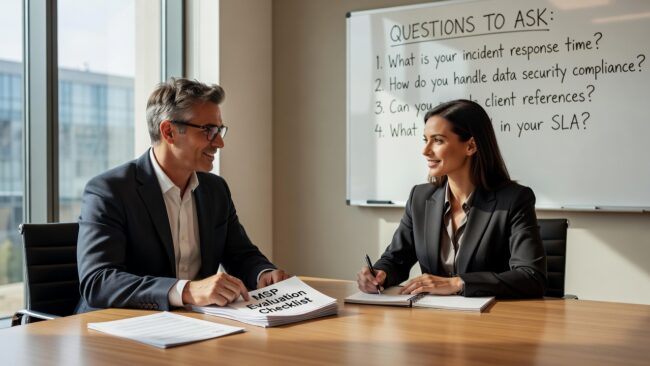 What to Ask Before Hiring a Managed Service Provider Featured Image Know what to ask before hiring a managed service provider. A practical guide covering contracts, backups, response times, and common gaps to watch for.