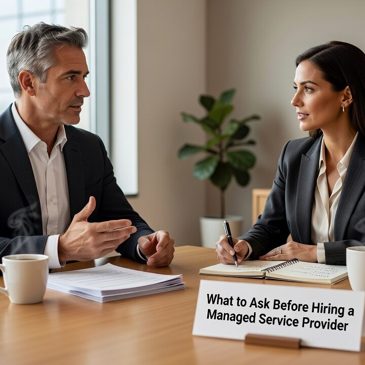 Not sure what to ask before hiring a managed service provider? Use these practical questions to evaluate IT support quality, contracts, and accountability.