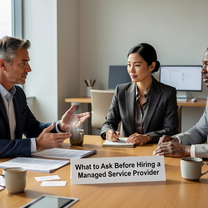 What to Ask Before Hiring a Managed Service Provider Featured Image Know what to ask before hiring a managed service provider. A practical guide for business owners covering SLAs, proactive support, scope, and backup readiness.