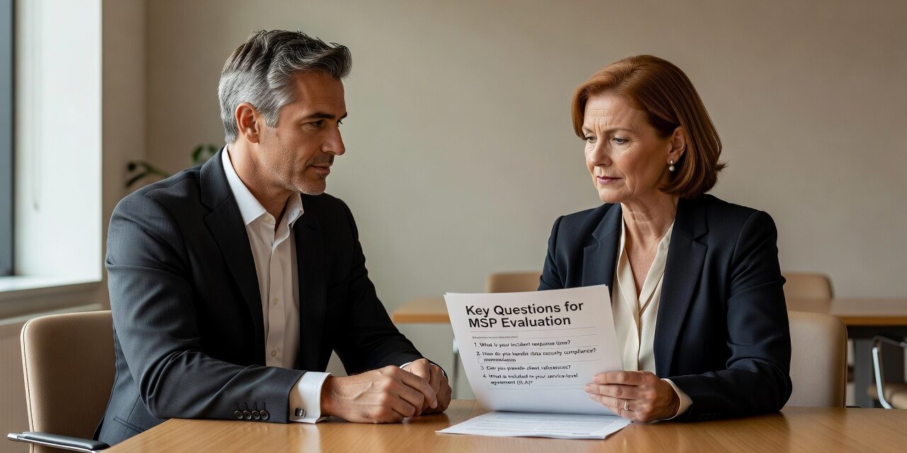 What to Ask Before Hiring a Managed Service Provider Featured Image Know what to ask before hiring a managed service provider. Covers contracts, response times, onboarding, proactive support, and disaster recovery.