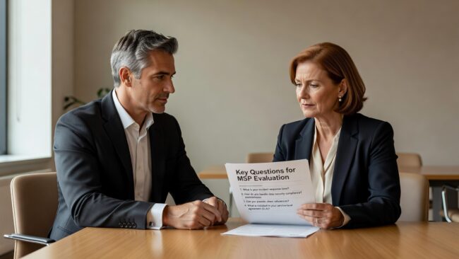 What to Ask Before Hiring a Managed Service Provider Featured Image Know what to ask before hiring a managed service provider. Covers contracts, response times, onboarding, proactive support, and disaster recovery.