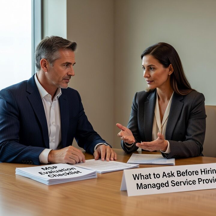 Before signing with an IT provider, ask these practical questions about scope, security, backups, and contract terms. A buyer's guide for business decision-makers.