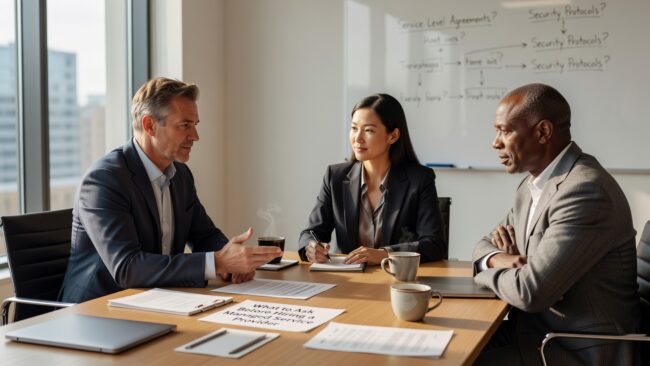 Not sure what to ask before hiring a managed service provider? Use these practical questions to evaluate IT support options without getting lost in technical jargon.