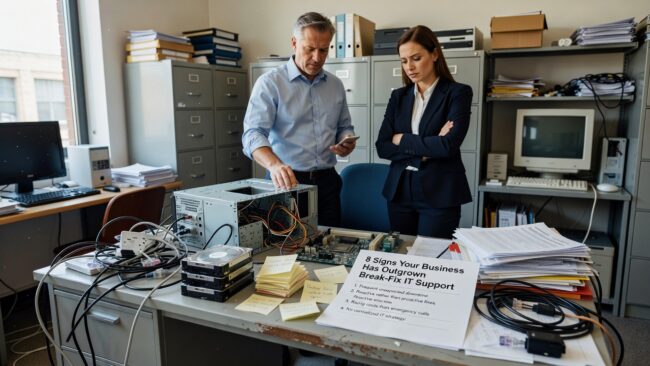 8 Signs Your Business Has Outgrown Break-Fix IT Support Featured Image Relying on break-fix IT support? Learn the key signs your business has outgrown it and what a better support model looks like.