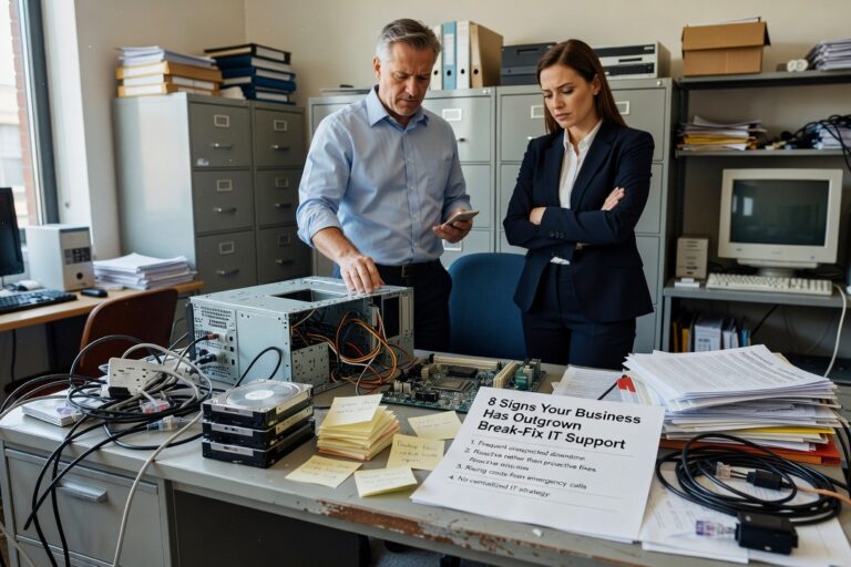8 Signs Your Business Has Outgrown Break-Fix IT Support Featured Image Relying on break-fix IT support? Learn the key signs your business has outgrown it and what a better support model looks like.