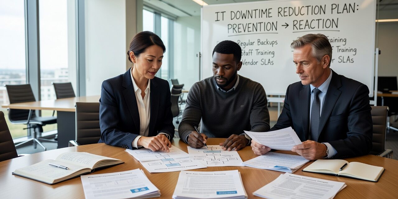 How to Reduce Business Downtime from IT Issues Featured Image Learn the most common IT issues that cause business downtime and practical steps to prevent them — from backup testing to proactive monitoring.