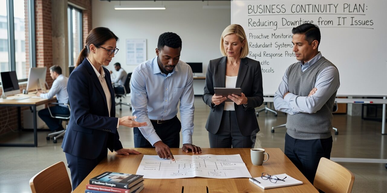 How to Reduce Business Downtime from IT Issues Featured Image Recurring IT issues causing downtime? Learn the most common gaps—unmonitored systems, weak backups, reactive support—and practical steps to fix them.