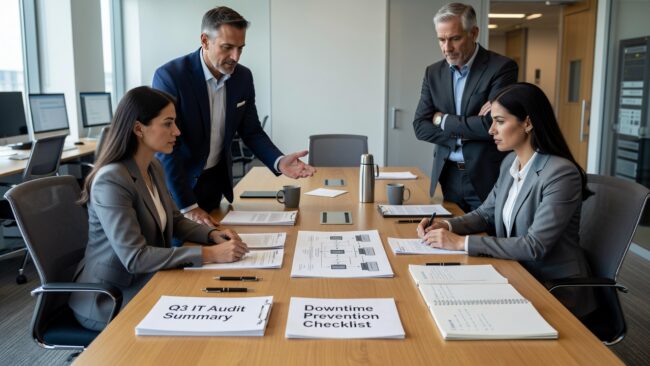 How to Reduce Business Downtime from IT Issues Featured Image Learn how to reduce business downtime from IT issues with practical steps covering backups, support gaps, monitoring, and disaster recovery planning.