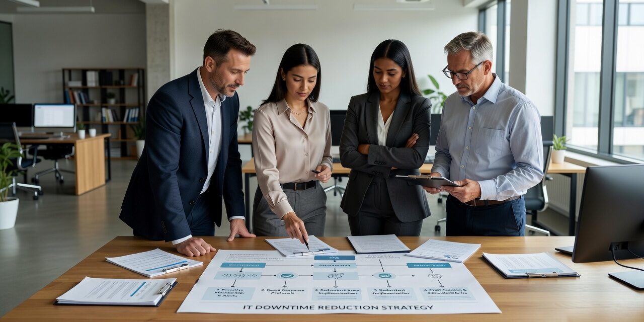 How to Reduce Business Downtime from IT Issues Featured Image Learn practical ways to reduce business downtime from IT issues — covering backups, help desk gaps, vendor coordination, and proactive monitoring.