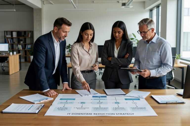 Learn practical ways to reduce business downtime from IT issues — covering backups, help desk gaps, vendor coordination, and proactive monitoring.