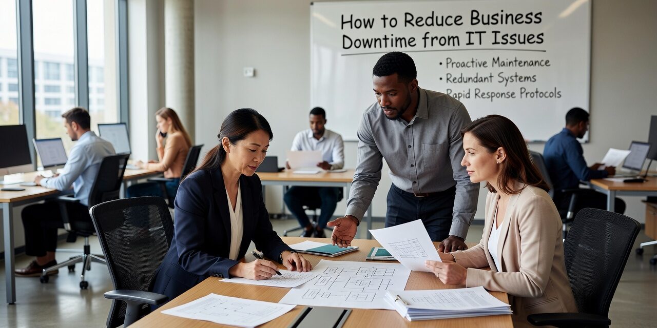 How to Reduce Business Downtime from IT Issues Featured Image Learn how to reduce business downtime from IT issues with practical steps covering monitoring, backups, vendor accountability, and support response times.