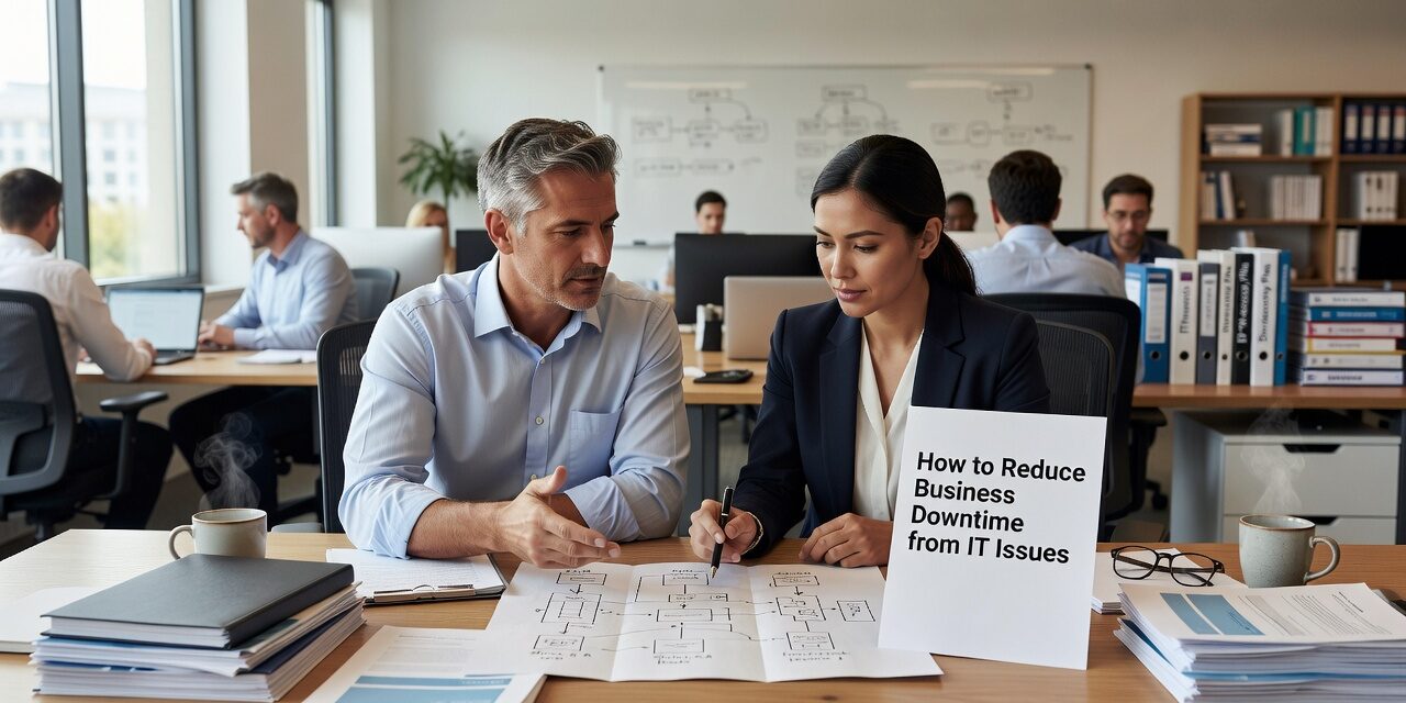 Learn practical ways to reduce business downtime from IT issues—covering support gaps, network reliability, documentation, and proactive IT habits.