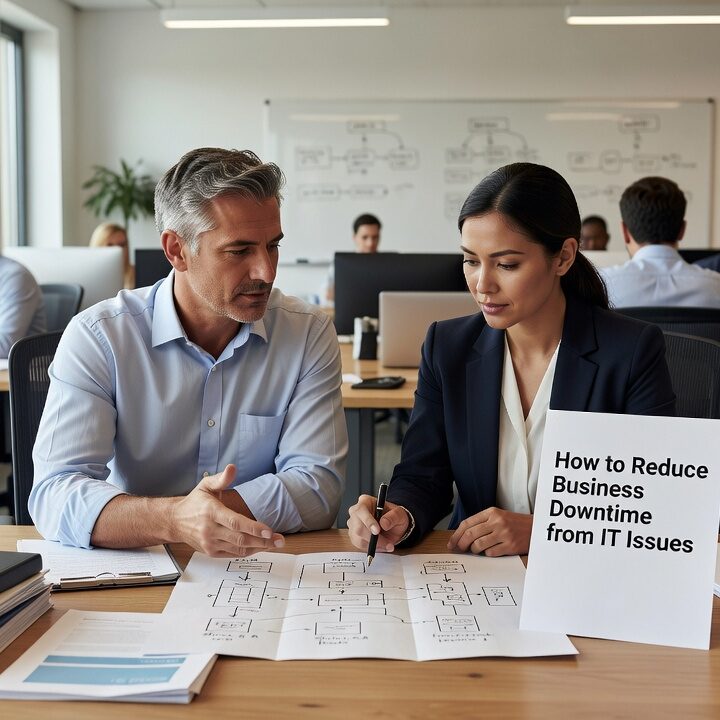 How to Reduce Business Downtime from IT Issues Featured Image Learn practical ways to reduce business downtime from IT issues—covering support gaps, network reliability, documentation, and proactive IT habits.