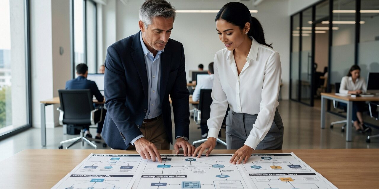 How to Reduce Business Downtime from IT Issues Featured Image Recurring IT outages cost more than most businesses realize. Here are practical steps to reduce downtime and keep your team running without constant disruptions.