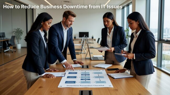 How to Reduce Business Downtime from IT Issues Featured Image Learn practical steps to reduce business downtime from IT issues, including maintenance habits, backup testing, and smarter IT support decisions.