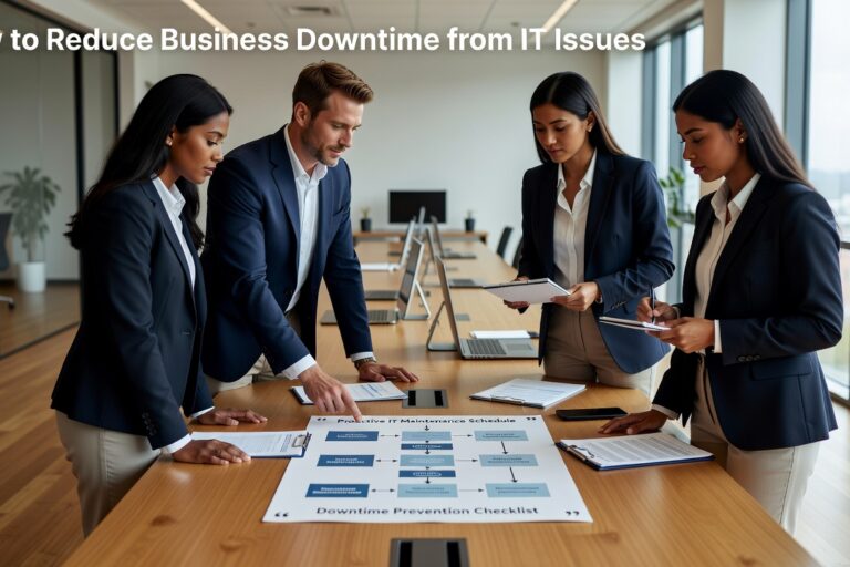 How to Reduce Business Downtime from IT Issues Featured Image Learn practical steps to reduce business downtime from IT issues, including maintenance habits, backup testing, and smarter IT support decisions.