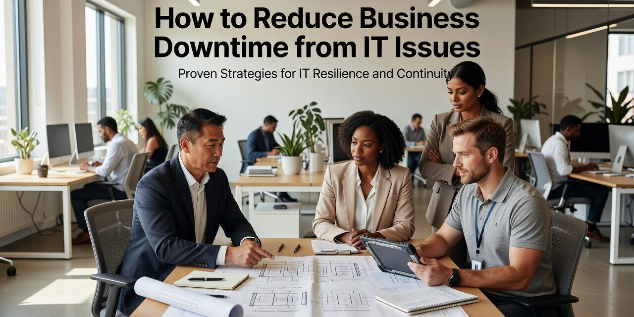 How to Reduce Business Downtime from IT Issues Featured Image Practical steps to reduce business downtime from IT issues—covering escalation paths, backup testing, network redundancy, and support structure.